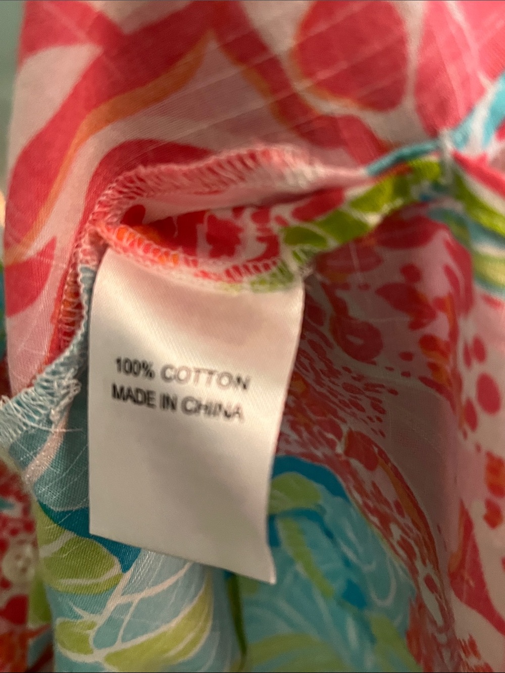 Lily Pulitzer Lovers Coral blouse - Picture 9 of 9